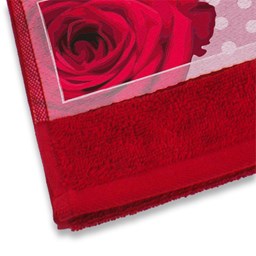 Toon details voor Subli Handdoek 400 - 67 x 140 cm. red Afbeelding van Subli Handdoek 400 - 67 x 140 cm. red